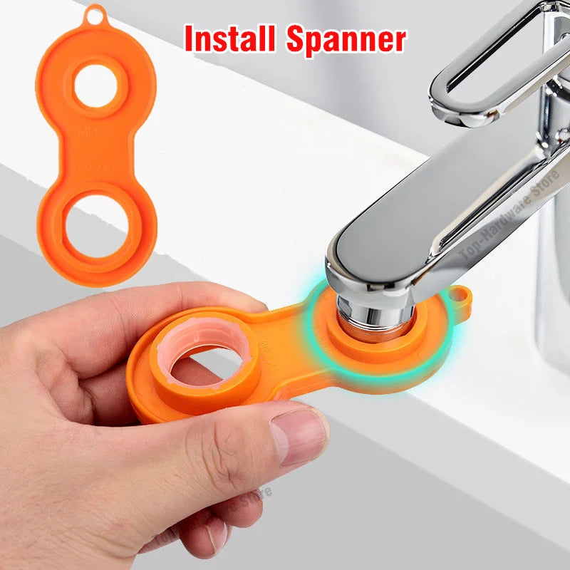 Métal 1080 °   Tête de pulvérisation de robinet à Rotation universelle, adaptateur 22/24mm, prolongateur de robinet de lavabo, aérateur, buse de barboteur, robinet de cuisine